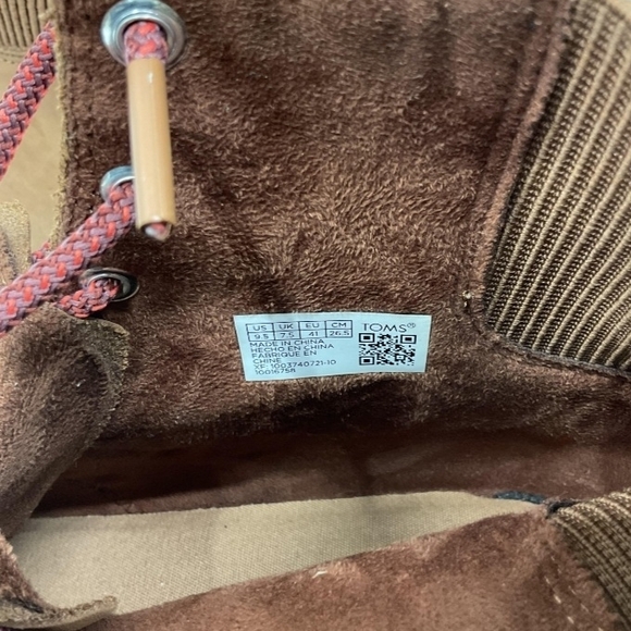 TOMS Women's Frankie Tan Oiled Nubuck 9.5 - Picture 2 of 10